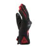 Dainese MIG 3 AIR-TEX letní rukavice černé/červené vel.XL